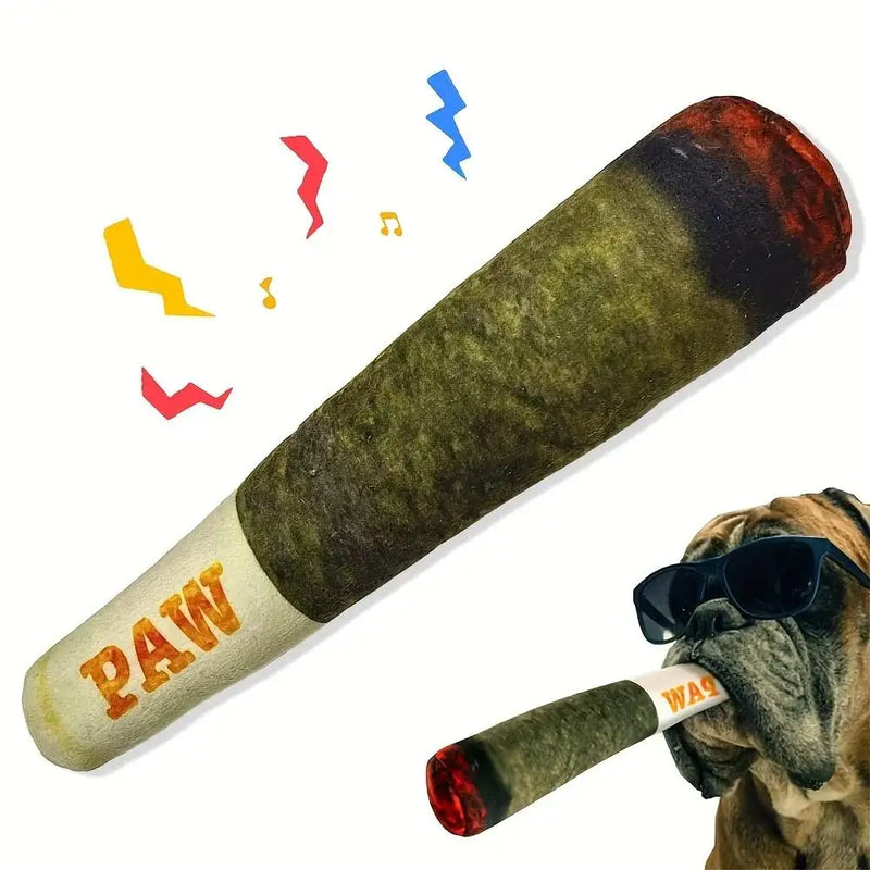 Cigarro de Pelúcia Interativo para Cães