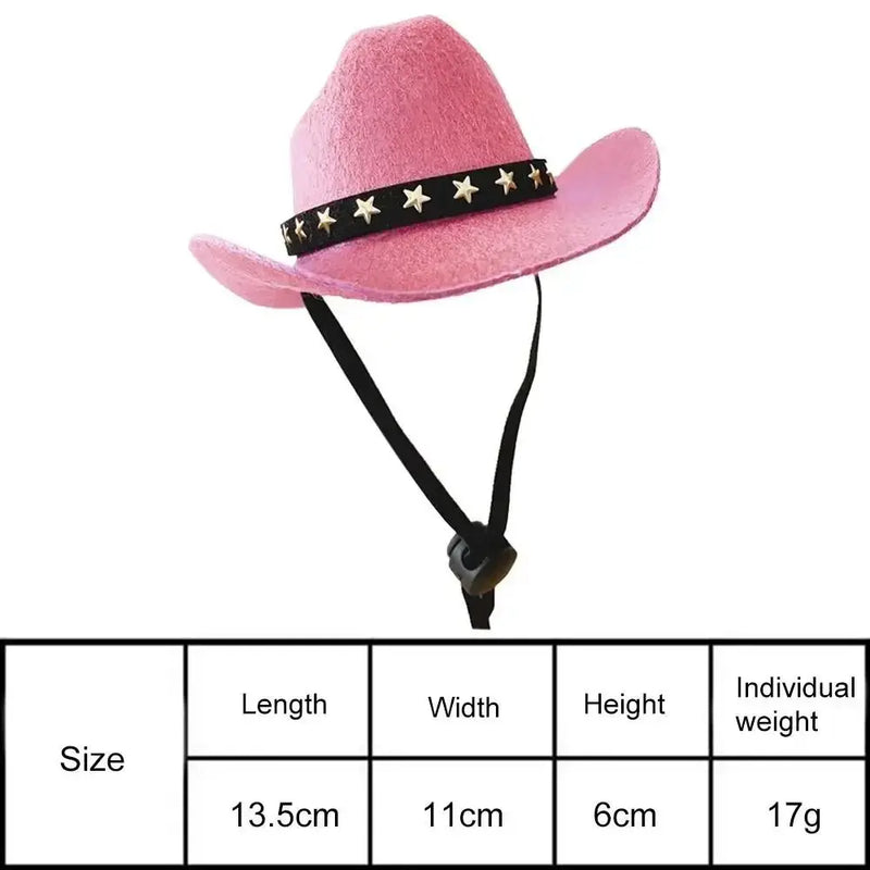 Chapéu Cowboy para Pets